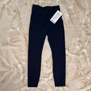 Lululemon WUNDER Train HR 25” Navy Size 6